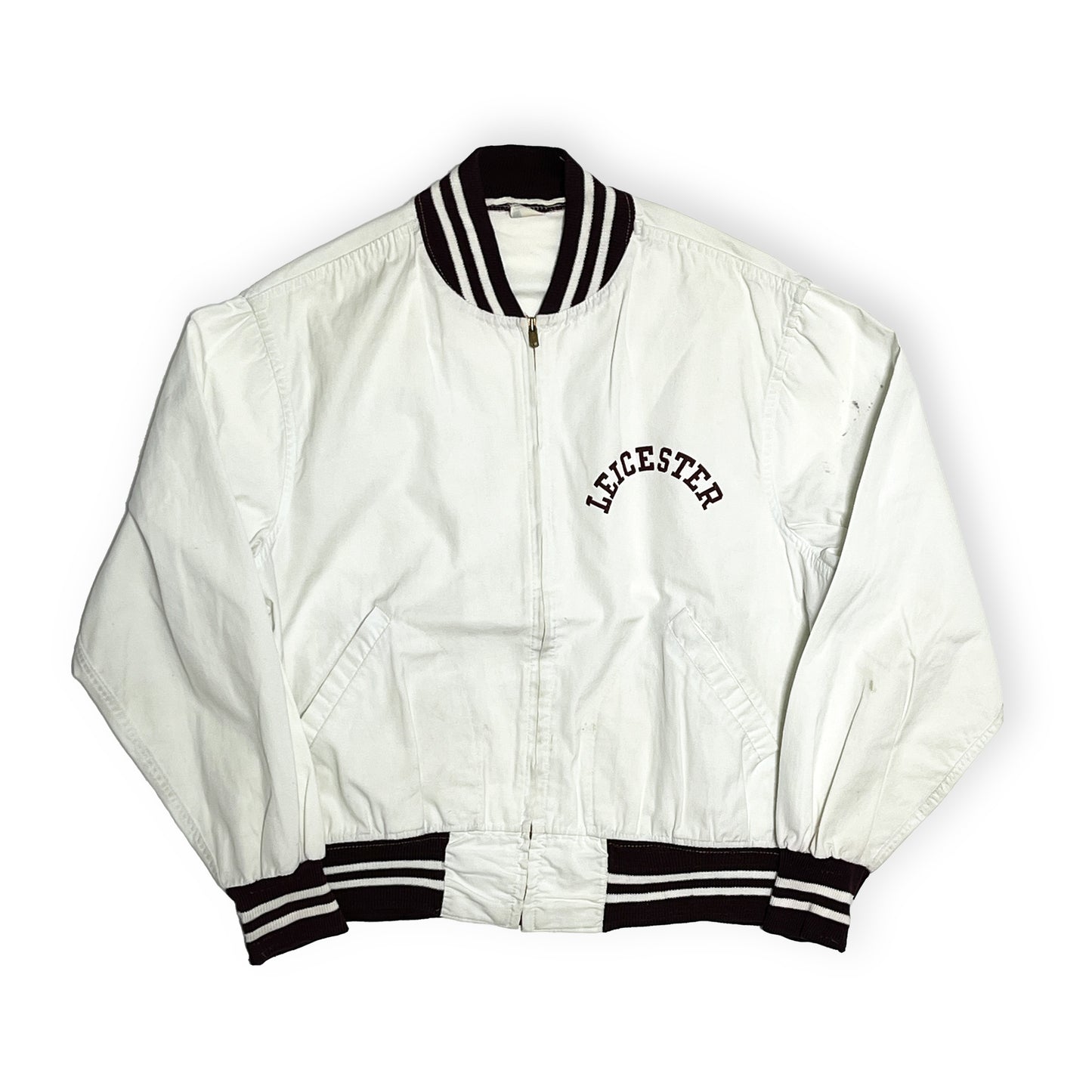 60's Champion ランタグ Sports JKT "LEICESTER" Size (L)