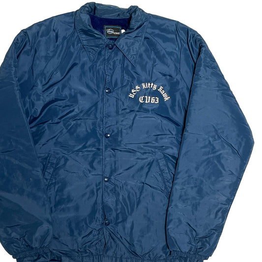 70's〜 ARTEX Coach JKT ボア付き Old English Size (L)