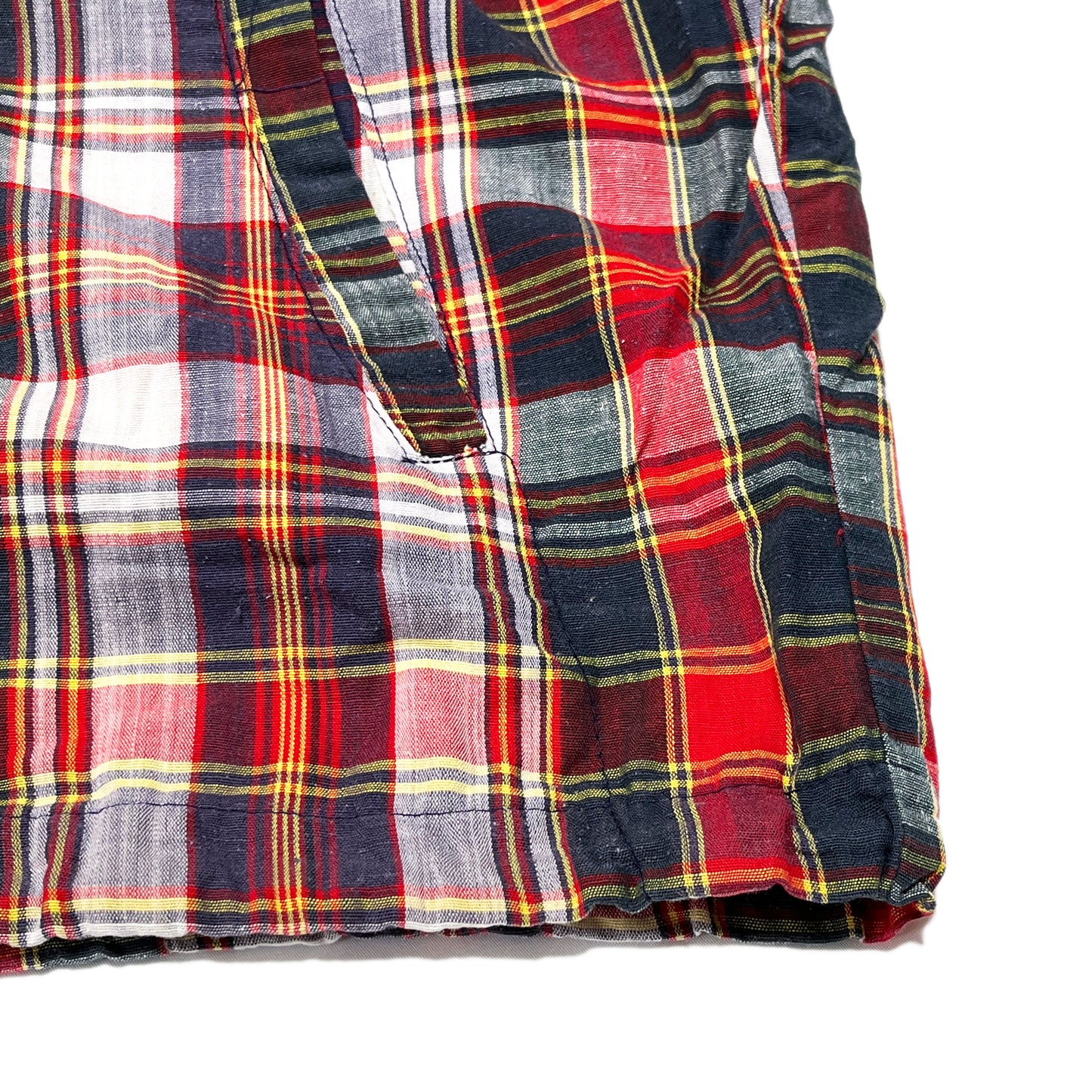 60's〜 Unknown Madras Check Zip Parka Size (L)