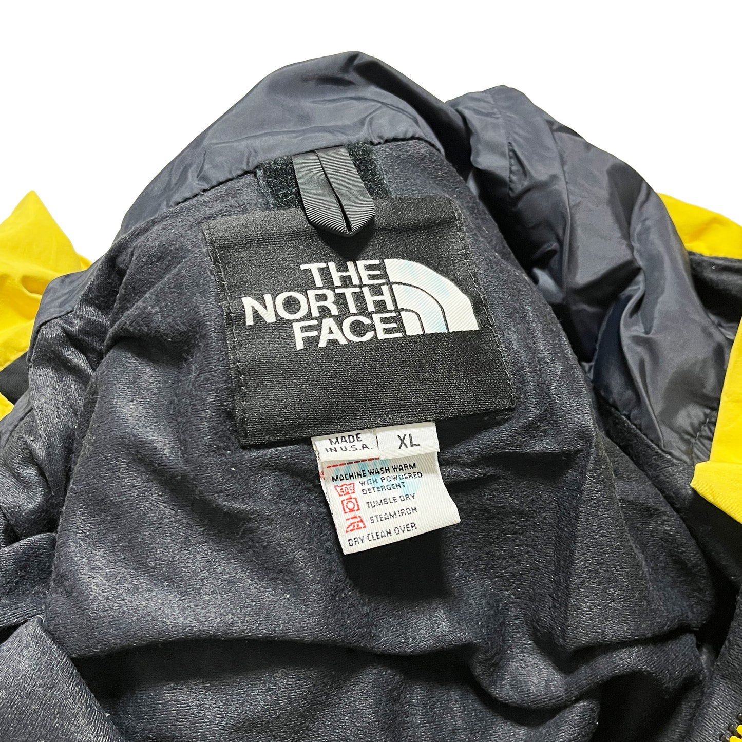 90's The North Face Mountain JKT GORE=TEX Yellow Black 極上カラー Size (XL)