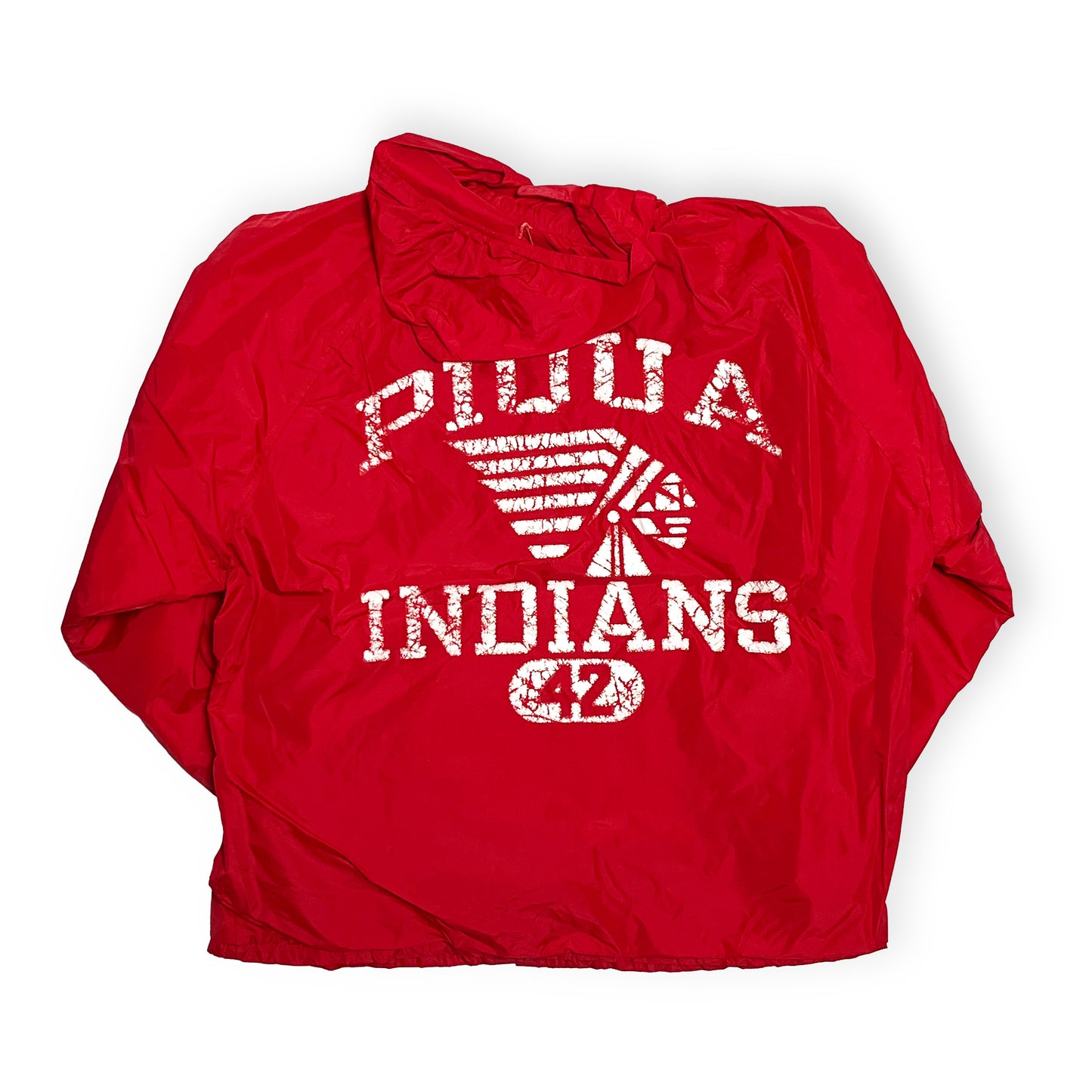 80's Champion Bench Coat "Piqua Indians" Size (XL)