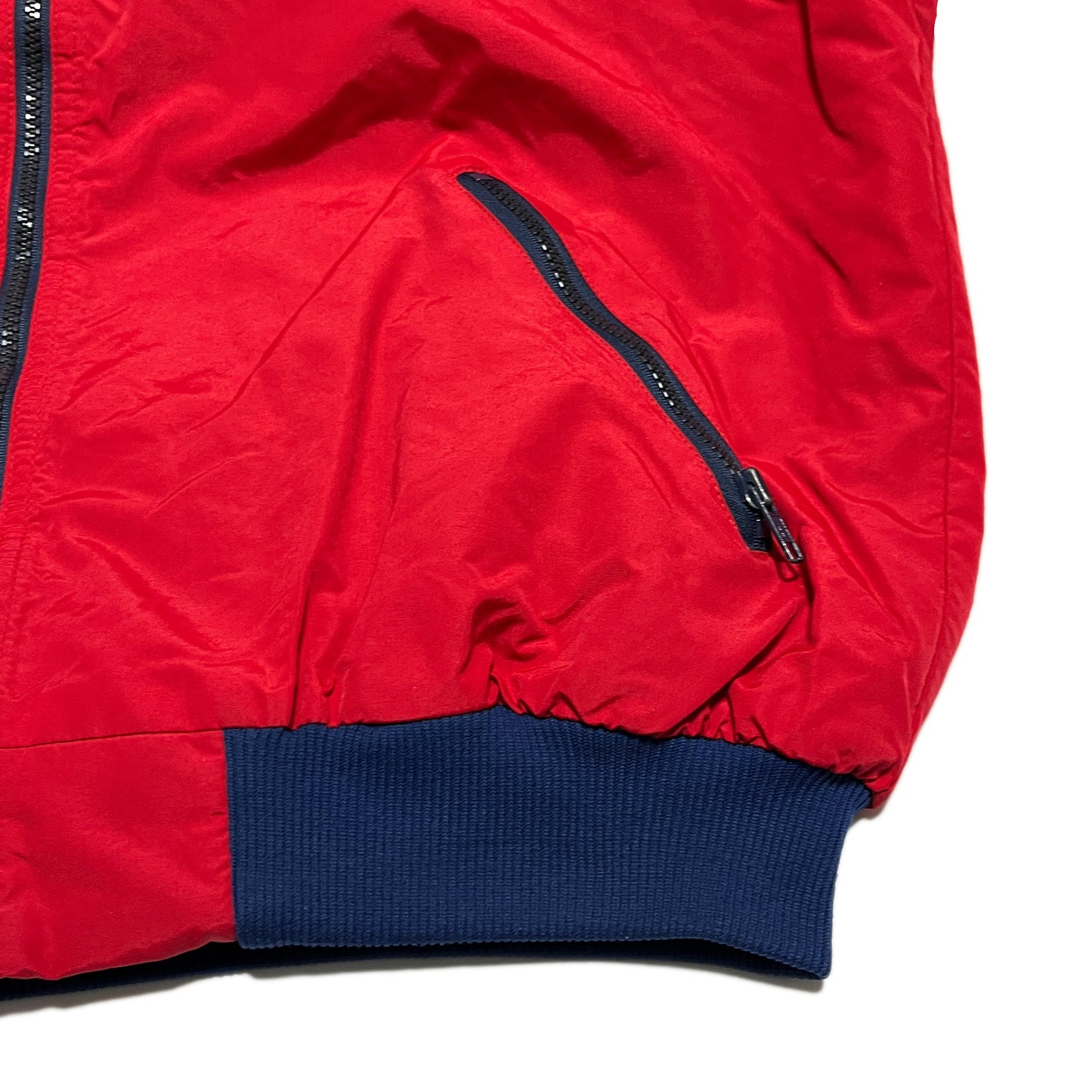 80's Patagonia Shelled Synchilla JKT Red X Navy Size (XL)