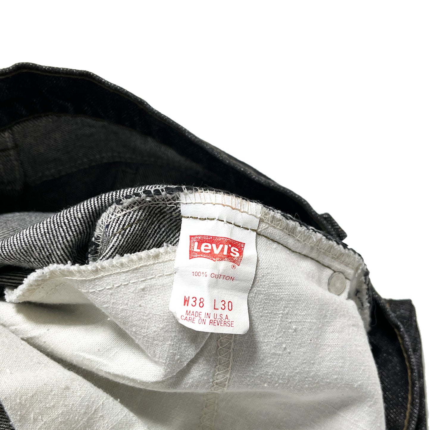 90's Levi's 505 Black Deinm PT 先染め Size (W37 L31)位