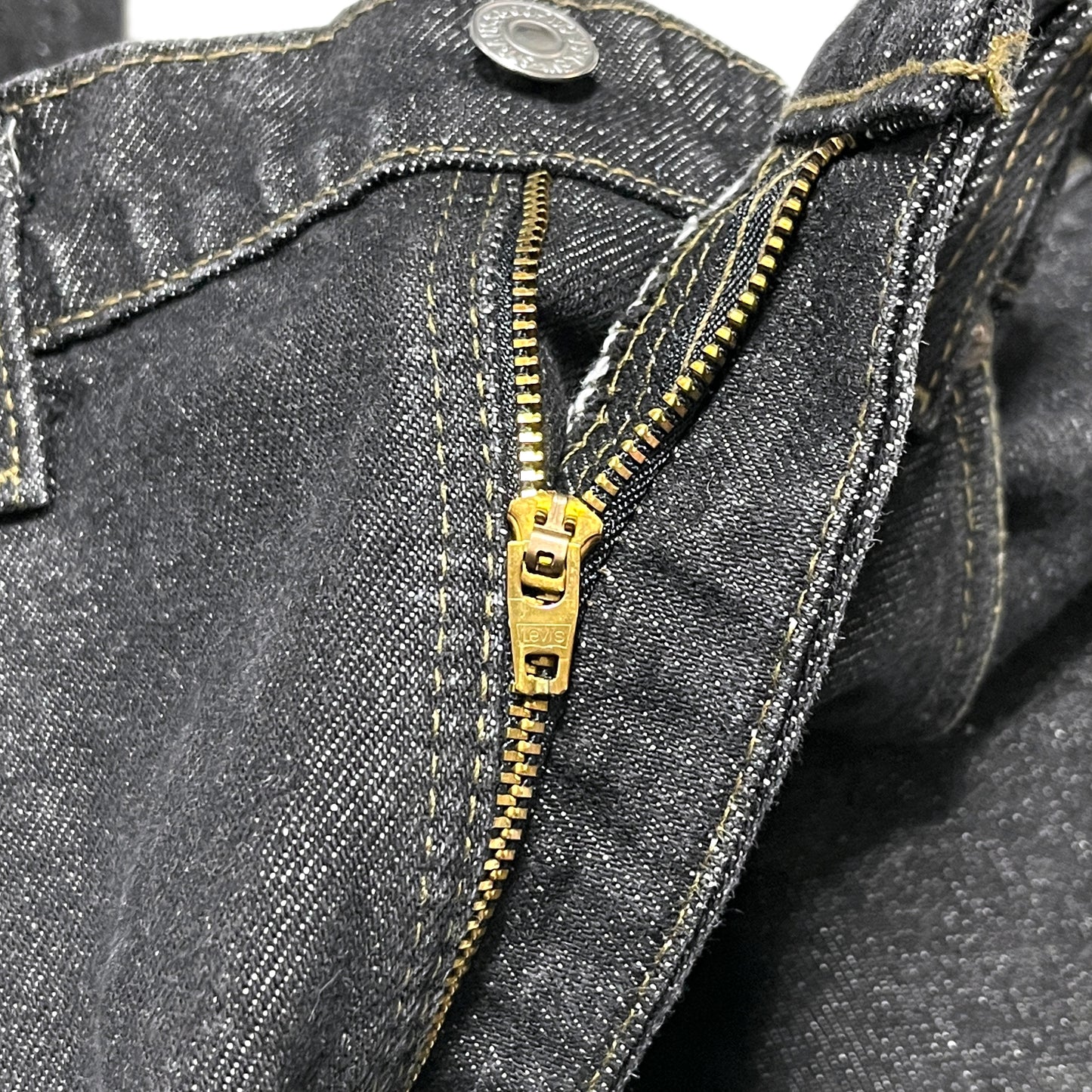 90's Levi's 505 Black Deinm PT 先染め Size (W37 L31)位