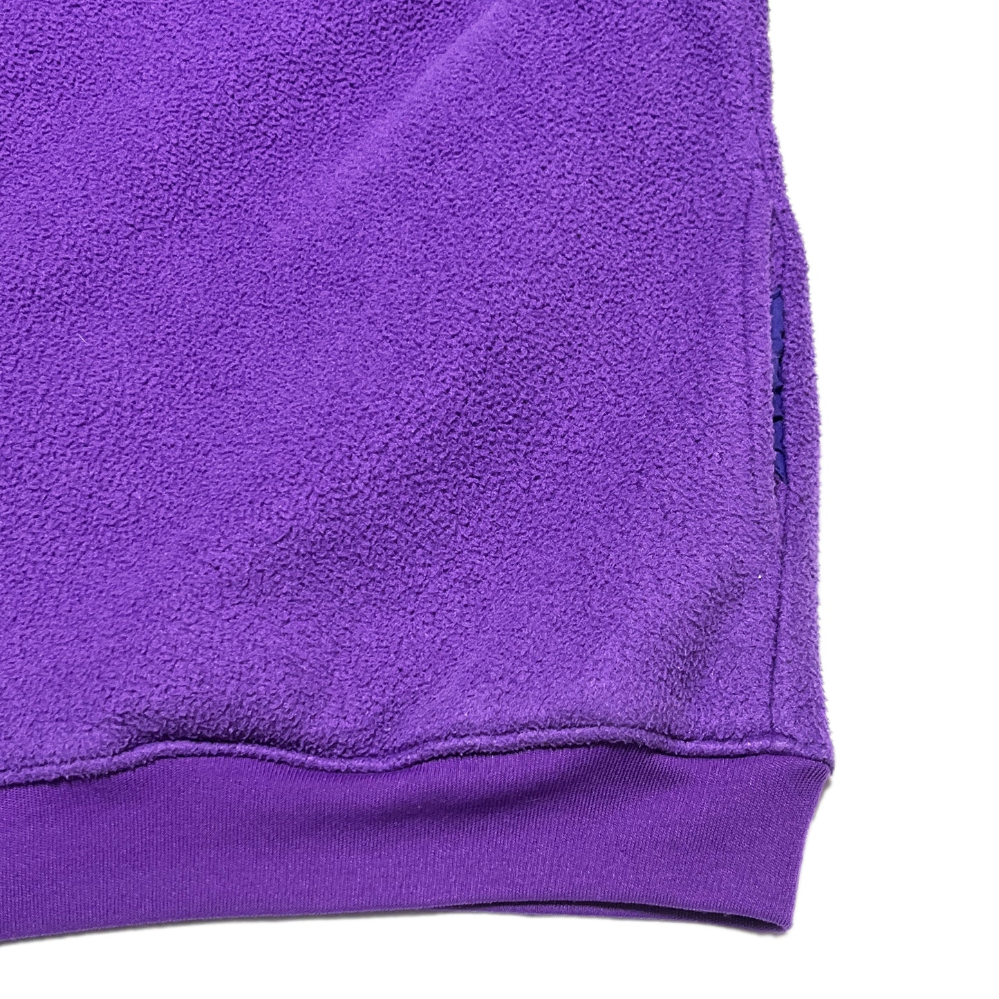 90s Patagonia Light Weight Synchilla Crew グッドカラー L ディテール 2 襟の裏側 タグ 素材の質感