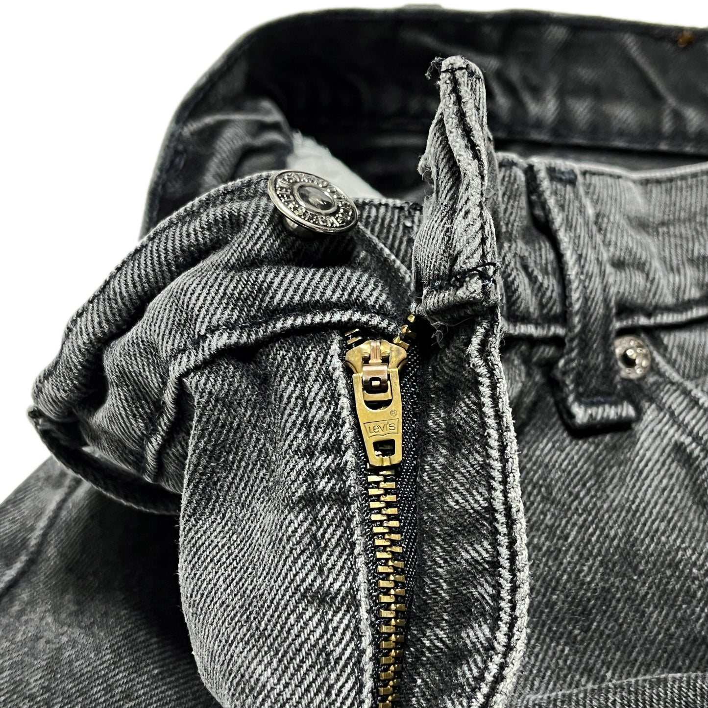 90's Levi's 505 Black Deinm PT Size (W36 L30)位