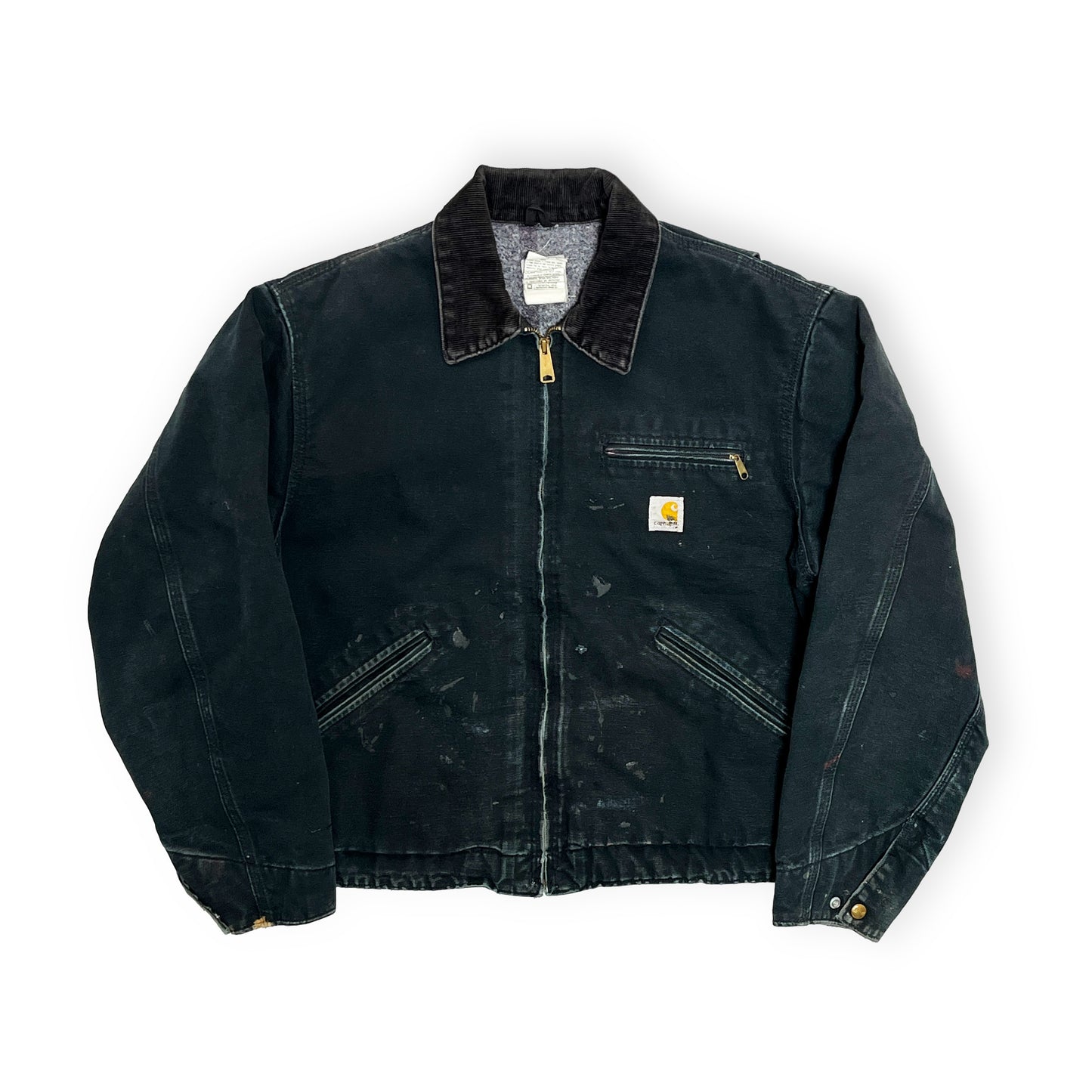 アメリカ製 Carhartt DETROIT JKT ブラック Size (44-R)