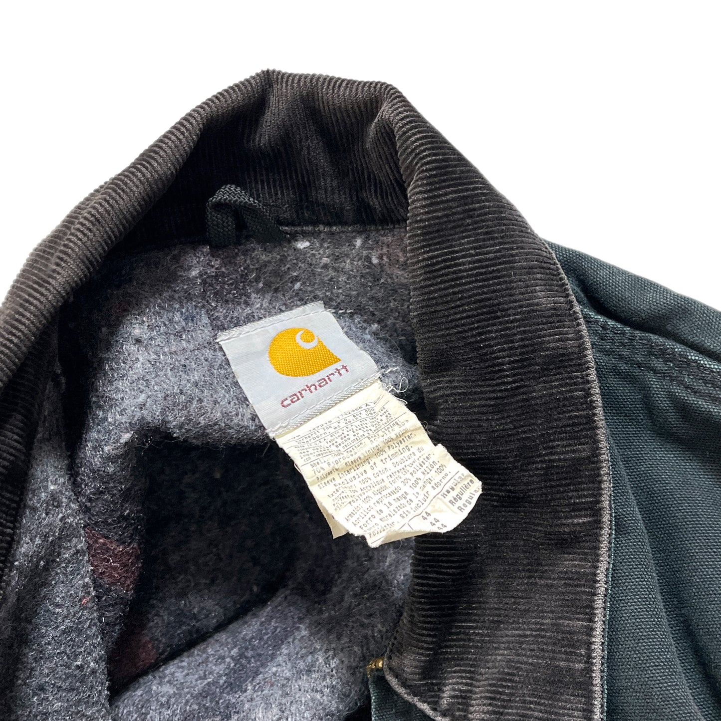 アメリカ製 Carhartt DETROIT JKT ブラック Size (44-R)