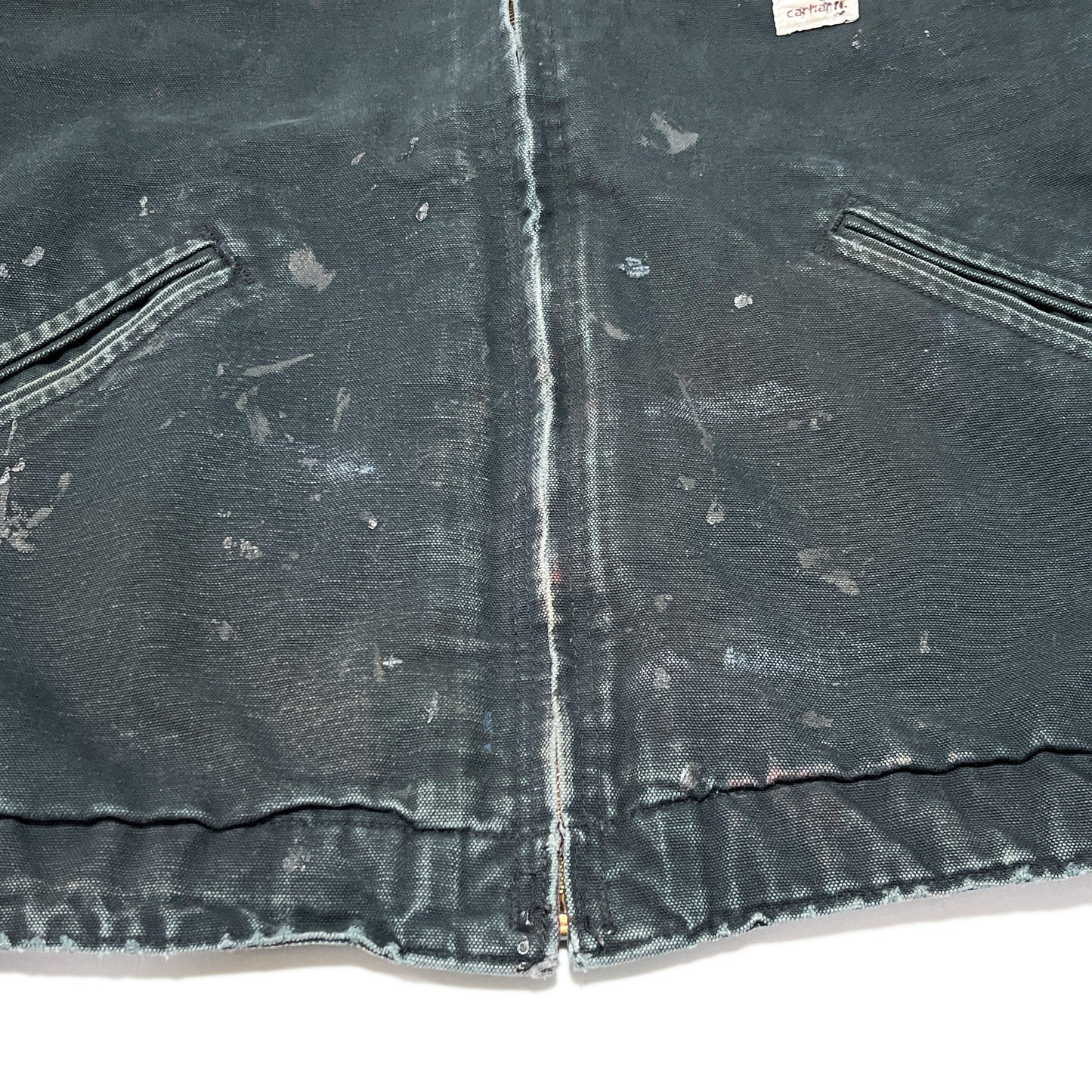 アメリカ製 Carhartt DETROIT JKT ブラック Size (44-R)