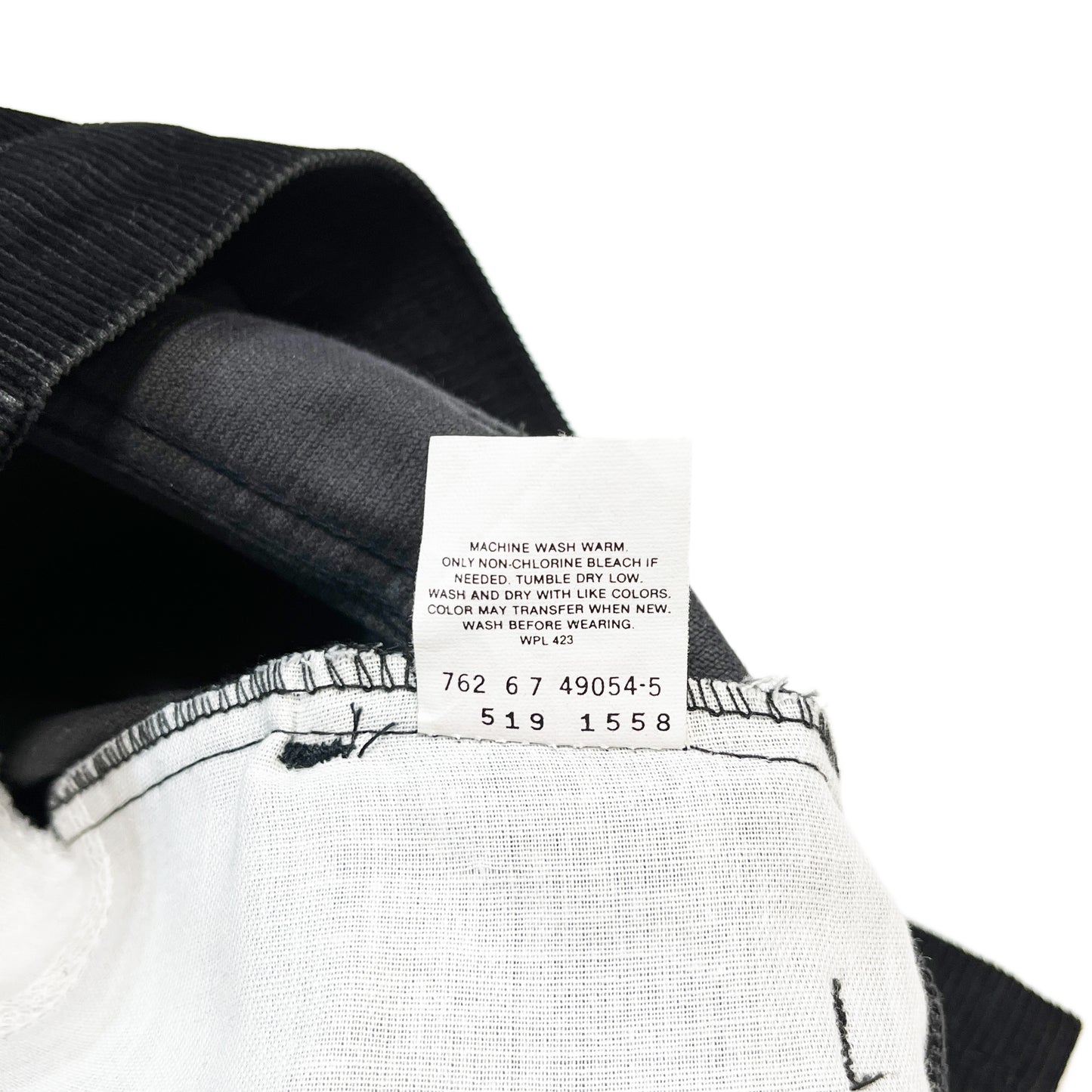 90's Levi's 519 Black Cords PT Size (W35 L28)位
