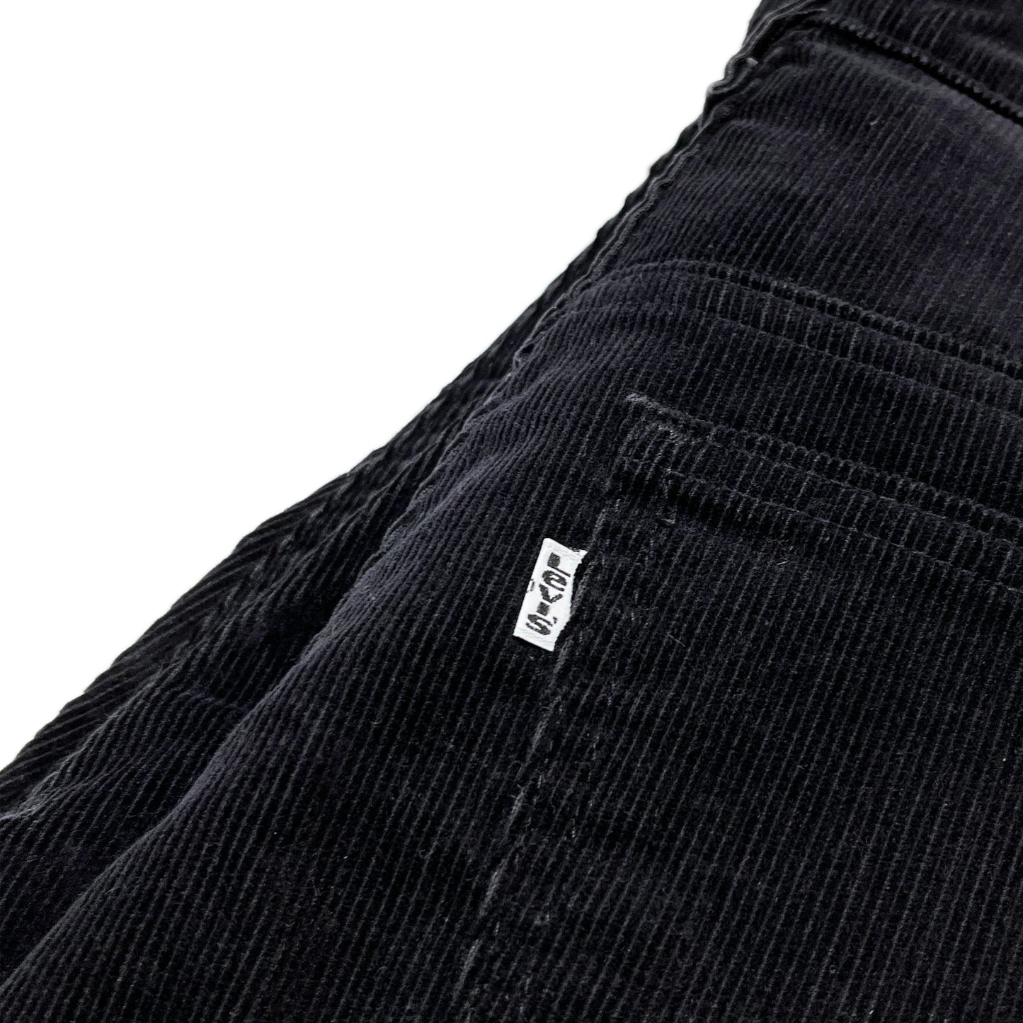 80's Levi's 519 Black Cords PT Size (W33.5 L34)位