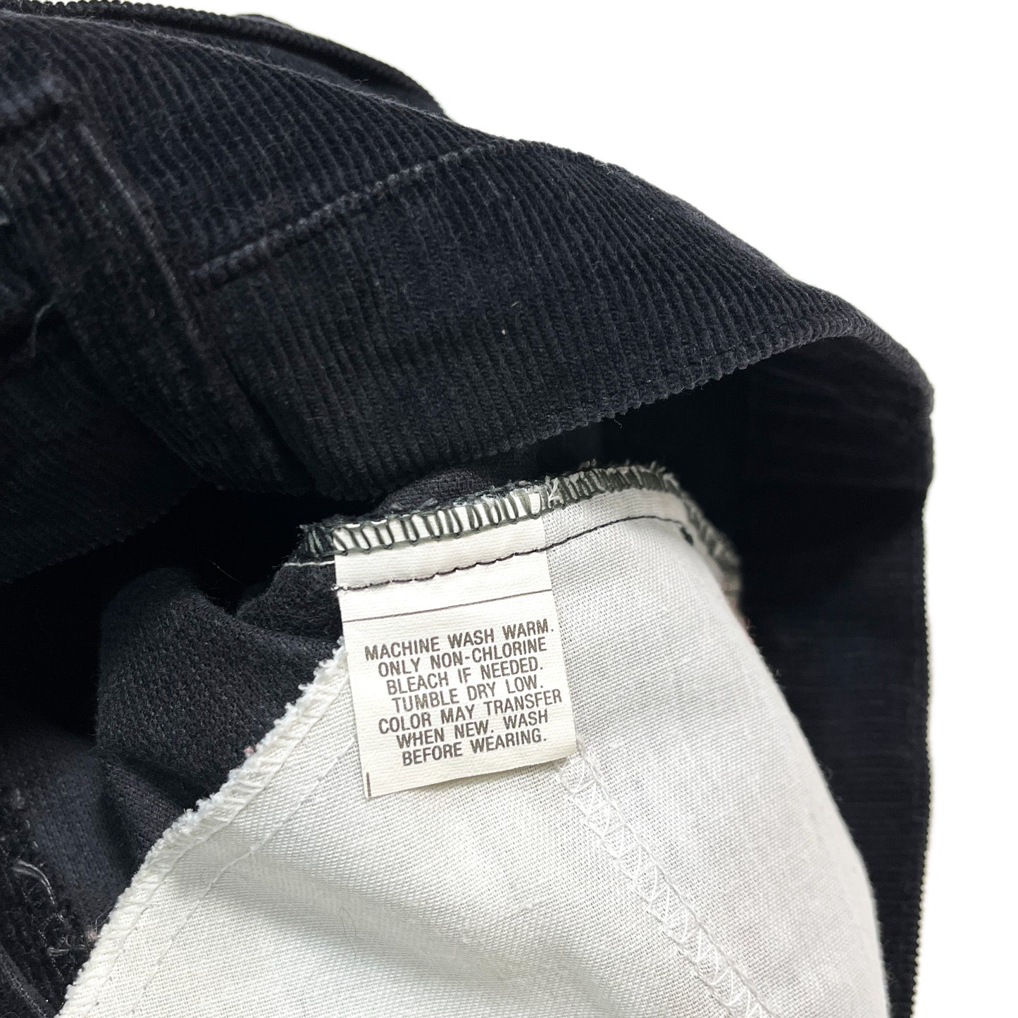80's Levi's 519 Black Cords PT Size (W33.5 L34)位