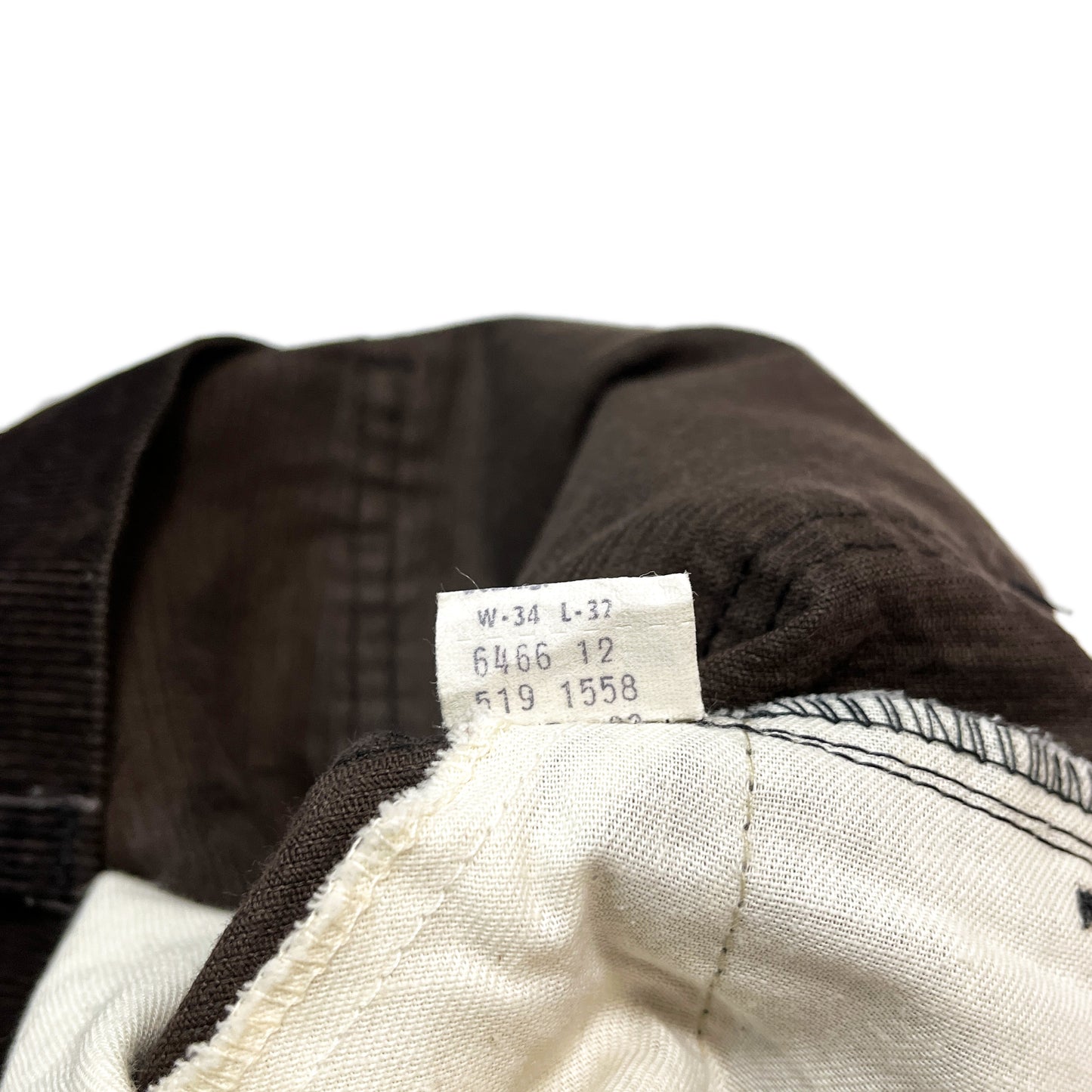 80's Levi's 519 Cords PT Size (W34 L29)位