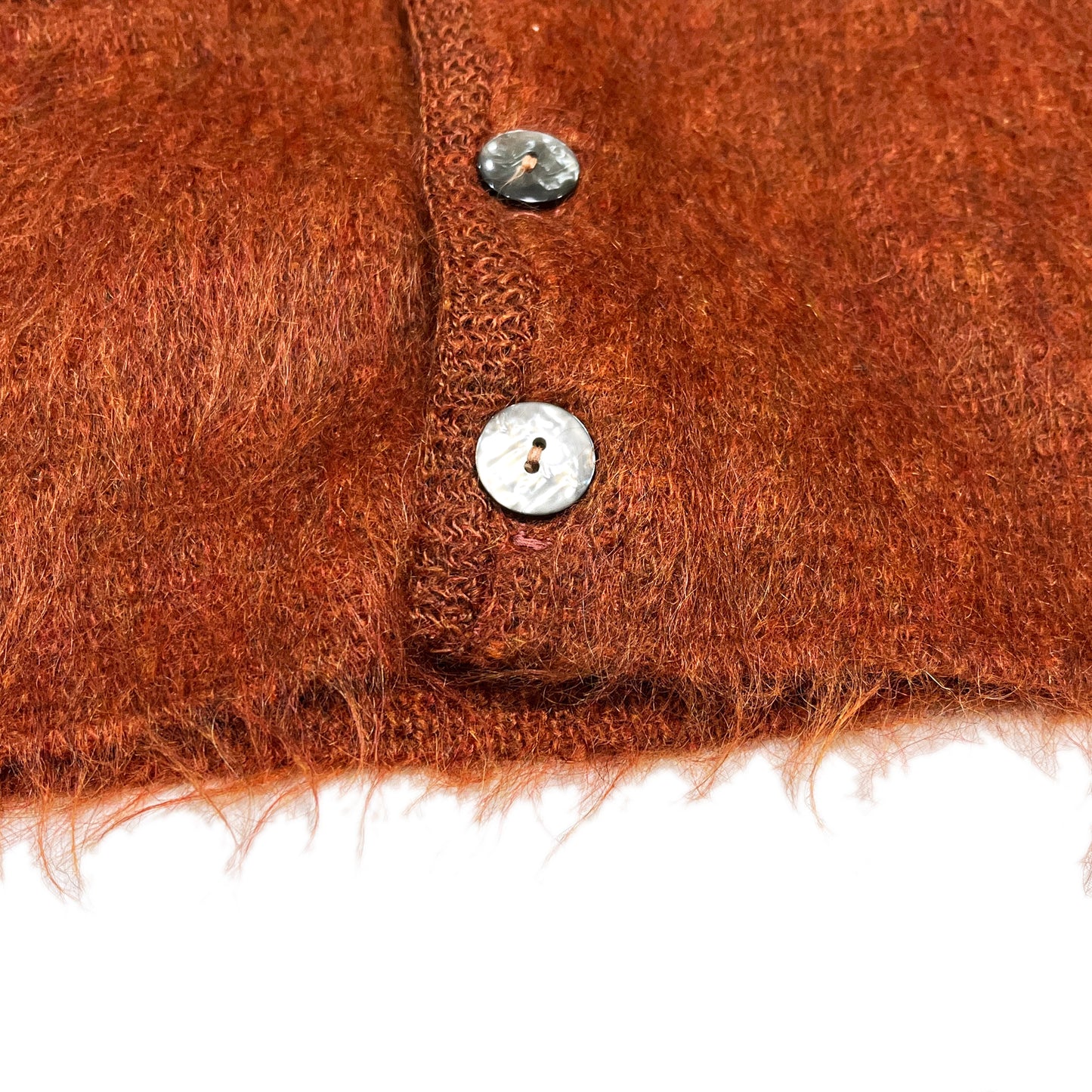 60's〜 Sportswear Mohair Cardigan グッドカラー! Size (L)