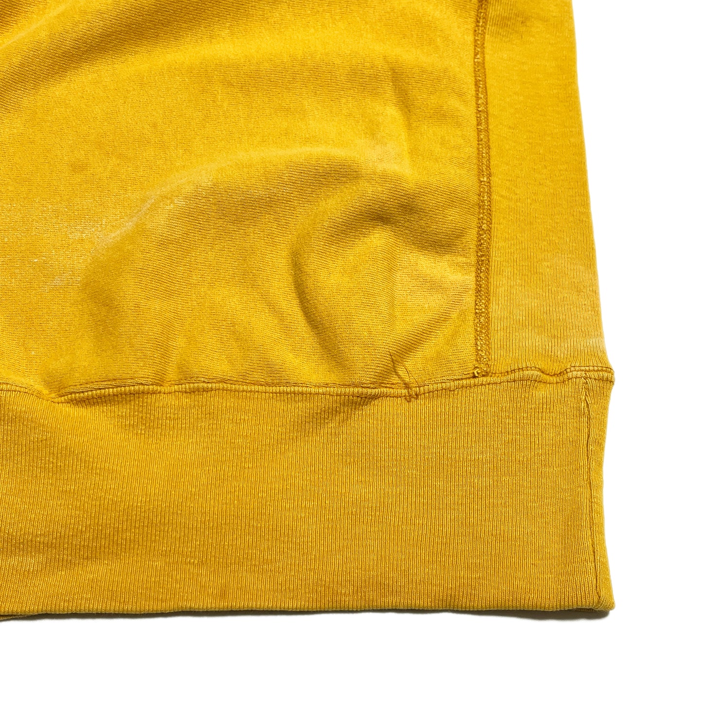 80's Champion R/W Crew Mustard 目無し Size (L)