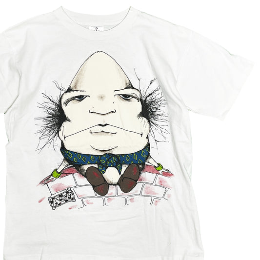 90's ANDAZIA 不思議の国のアリス "Humpty Dumpty" T Size (L)