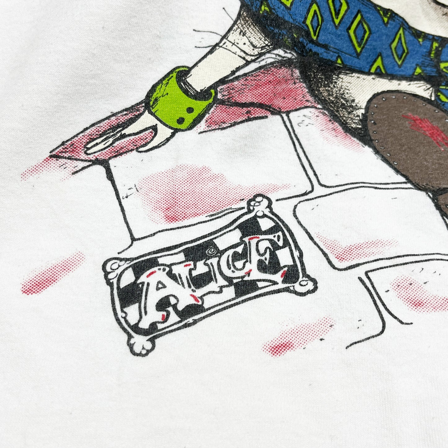 90's ANDAZIA 不思議の国のアリス "Humpty Dumpty" T Size (L)
