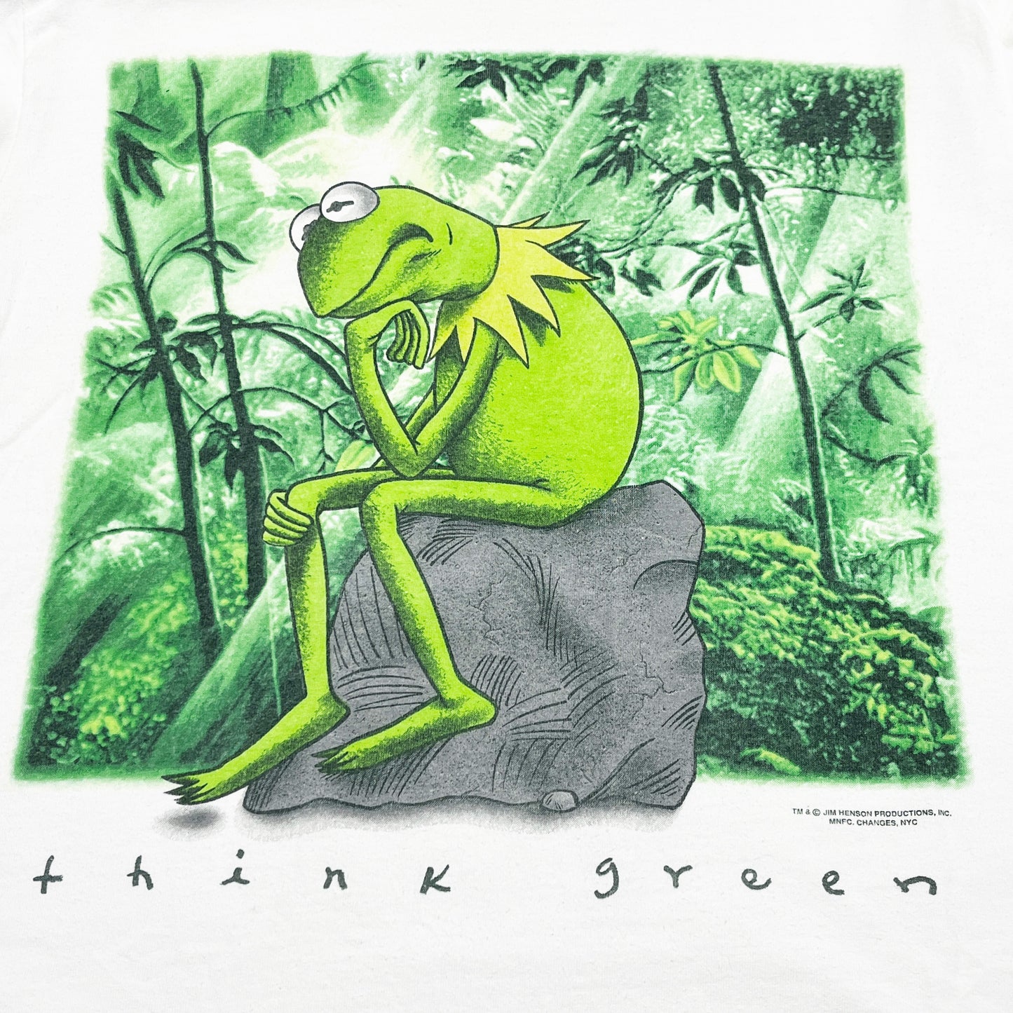 90's Changes Kermit "Think Green" T Size (L)