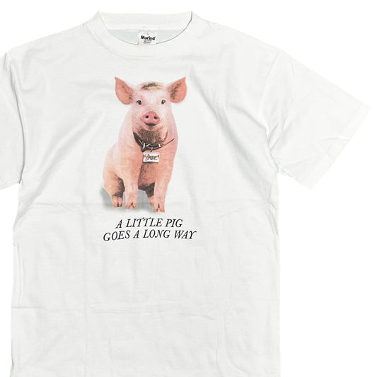 90's Murina Babe A LITTLE PIG GOES A LONG WAY T Size (L)