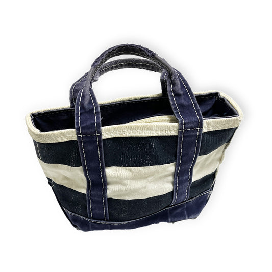 90's〜 L.L.Bean BOAT AND TOTE ボーダー Size (Mini)