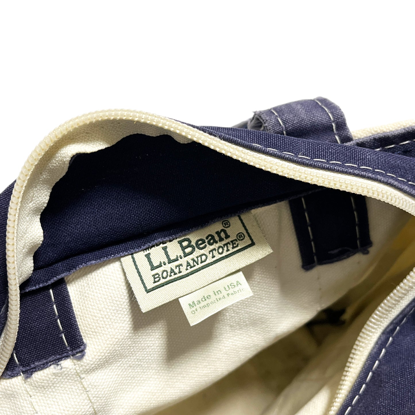90's〜 L.L.Bean BOAT AND TOTE ボーダー Size (Mini)