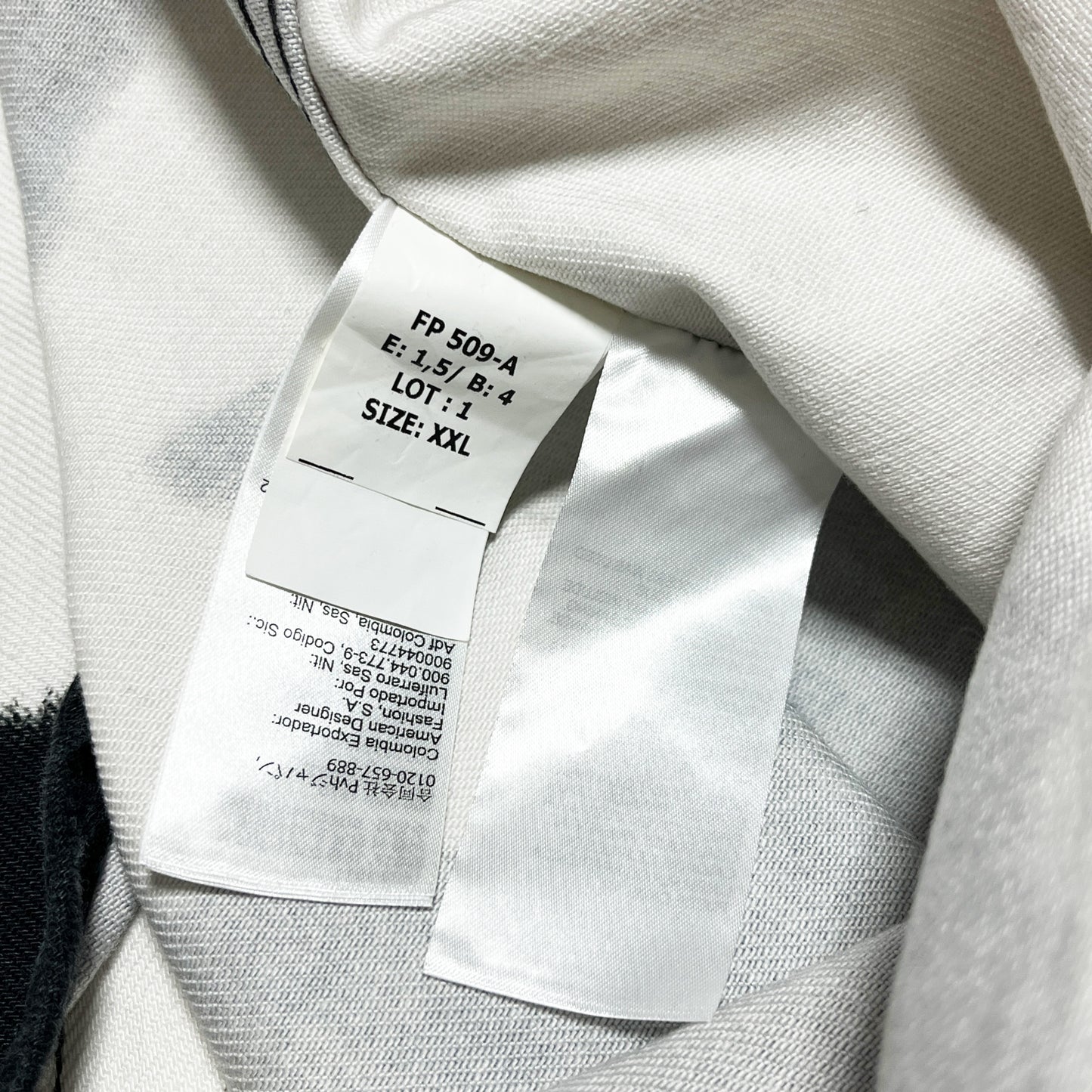 10's Calvin Klein Jeans Holstein Pattern L/S SH Size (XXL)