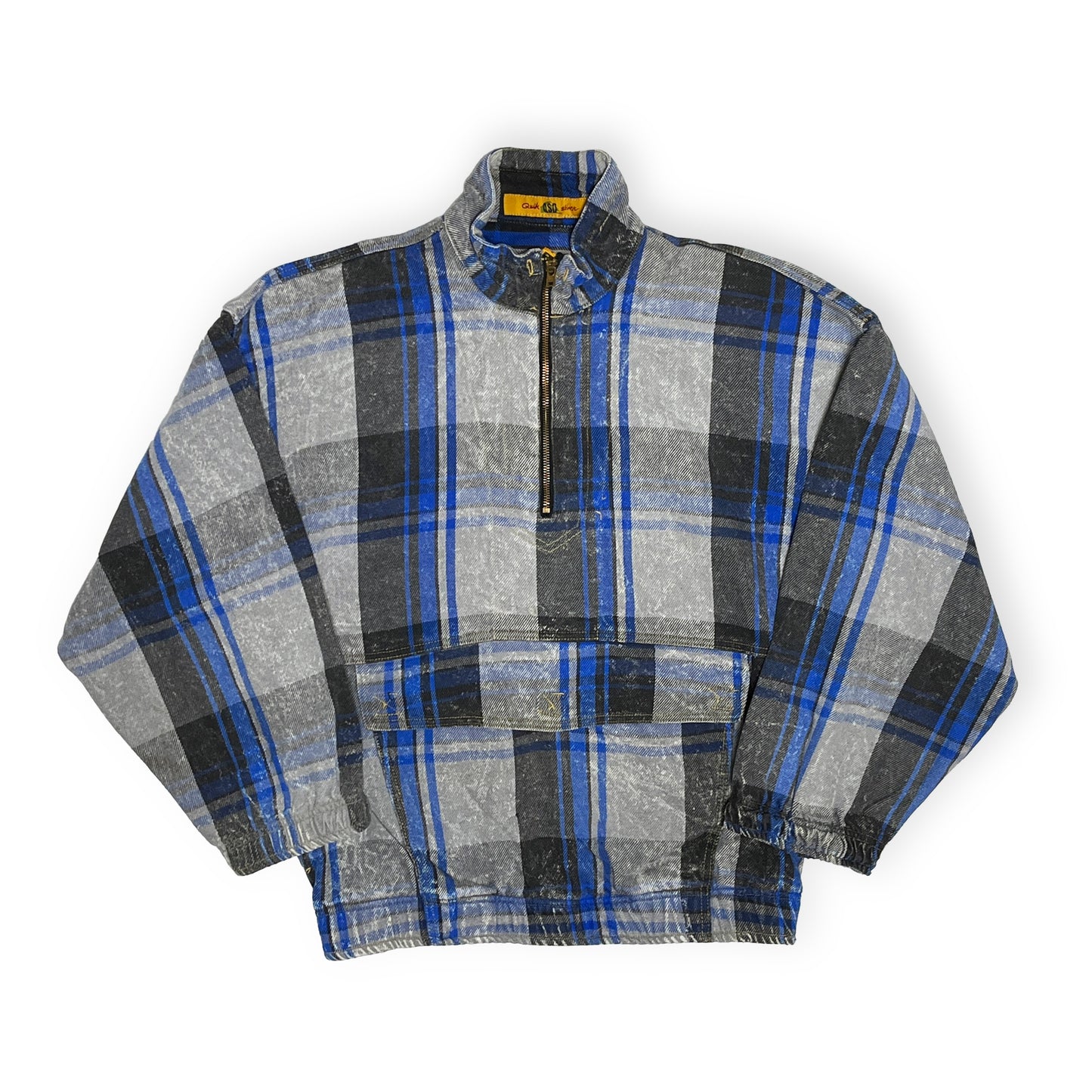 90's Quiksilver P/O Nel JKT 好配色パターン Size (S) アメリカ製