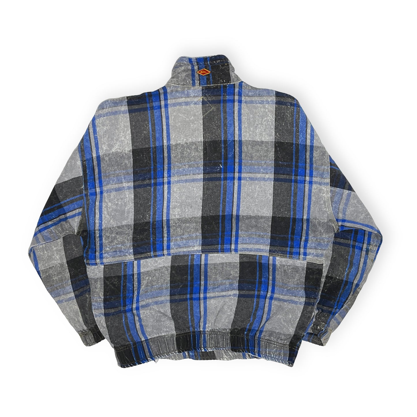 90's Quiksilver P/O Nel JKT 好配色パターン Size (S) アメリカ製