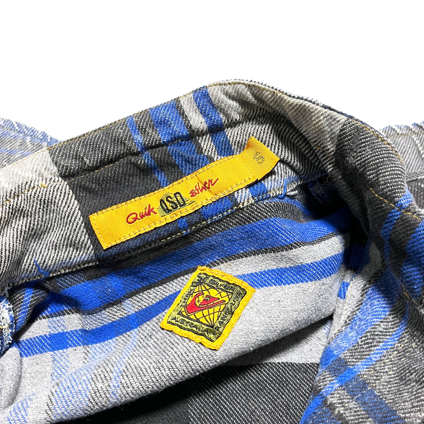 90's Quiksilver P/O Nel JKT 好配色パターン Size (S) アメリカ製