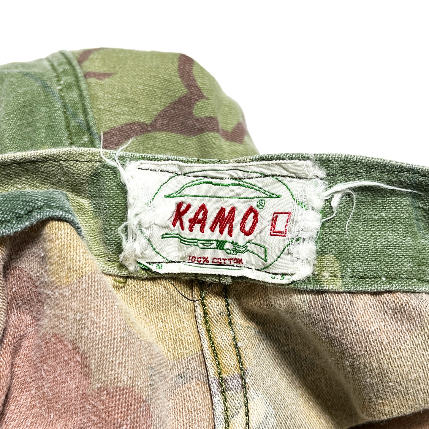 60's〜 KAMO MITCHELL Camo Pattern リバーシブル PT Size (W38 L28)位