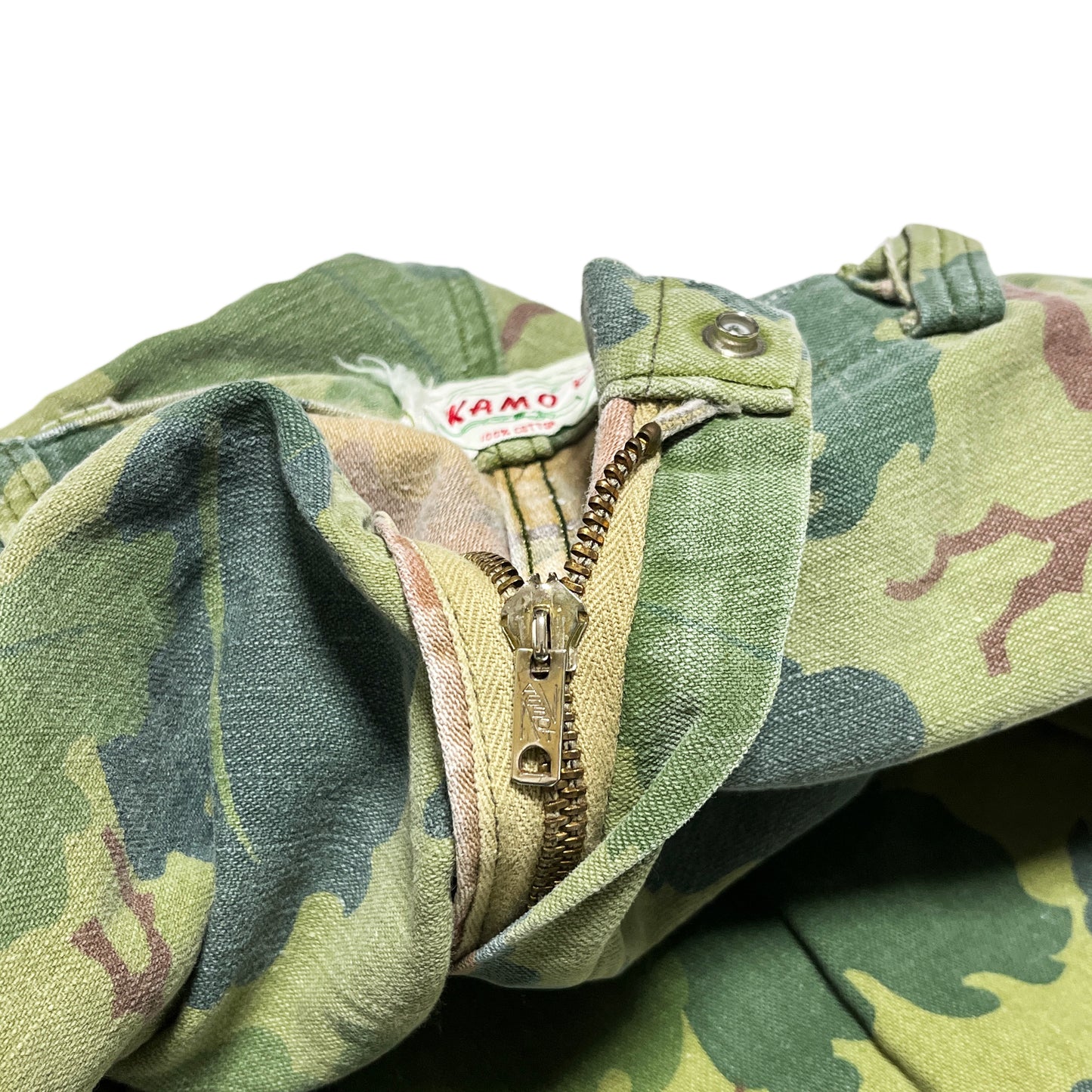 60's〜 KAMO MITCHELL Camo Pattern リバーシブル PT Size (W38 L28)位