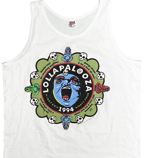 90's anvil Lollapalooza Tank Top Size (XL)