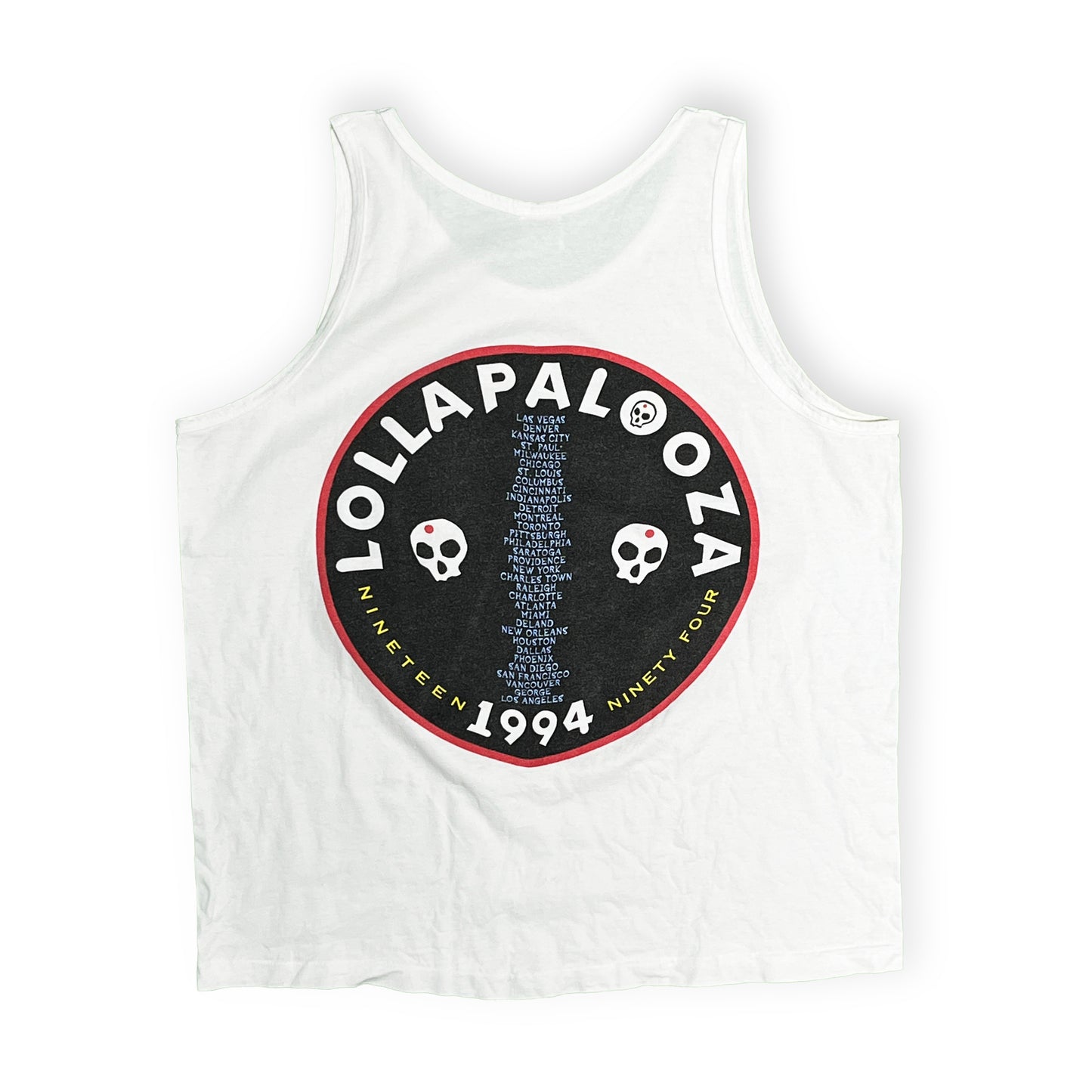 90's anvil Lollapalooza Tank Top Size (XL)