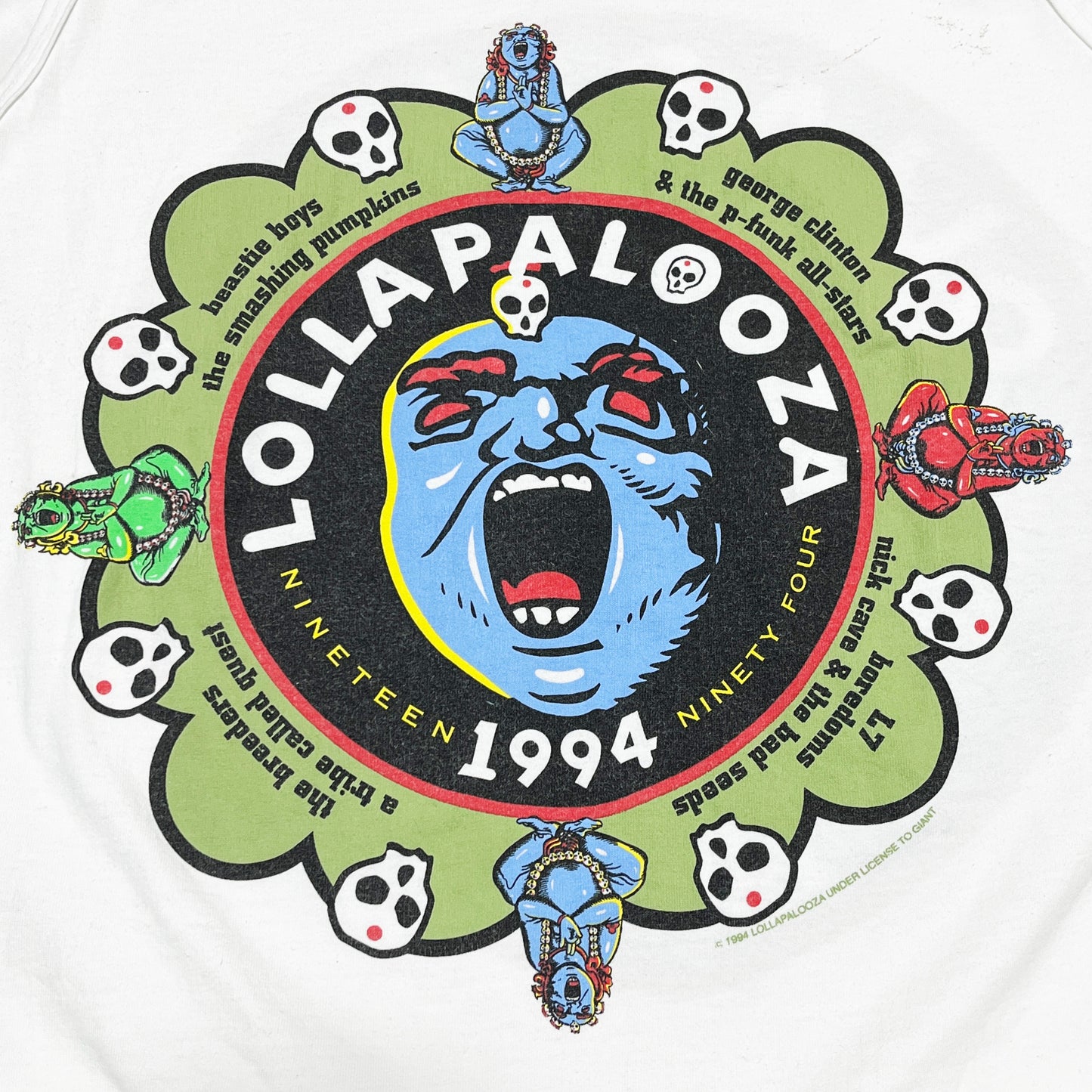 90's anvil Lollapalooza Tank Top Size (XL)