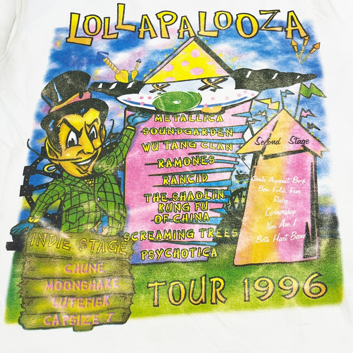 96's Unknown Lollapalooza T 両面プリント Size (L)位