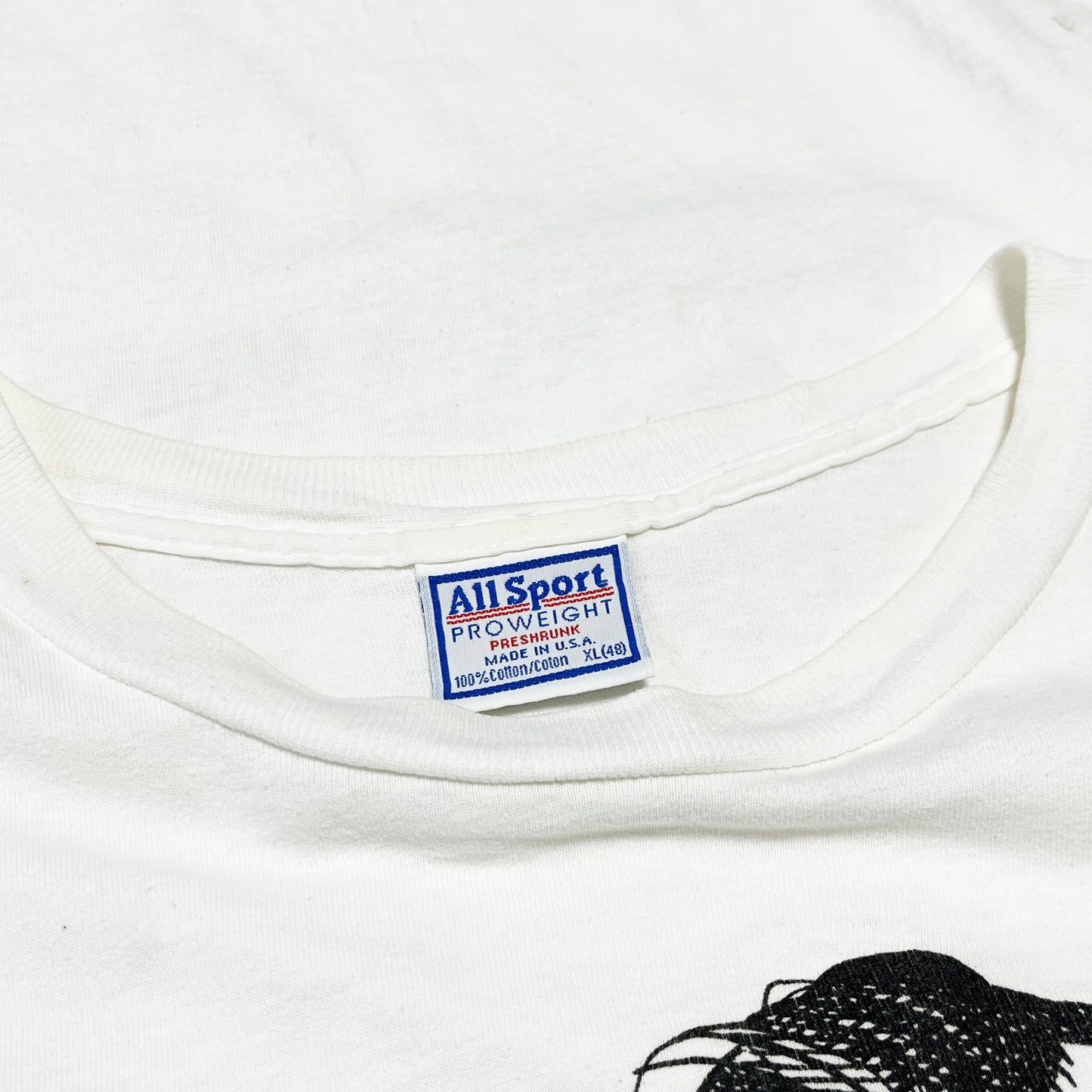 90's AllSports Largely Literary Series "John Steinbeck" T Size (XL)