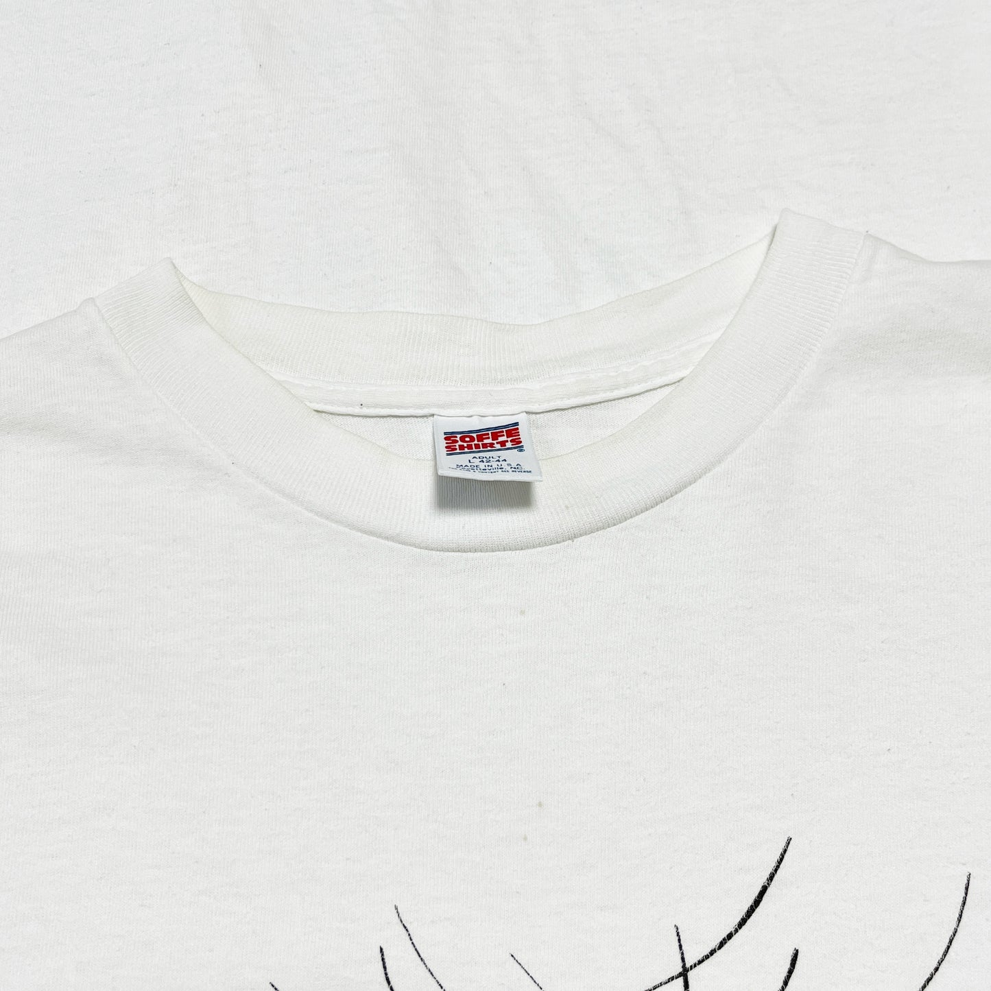 90's SOFFE SHIRTS Largely Literary Series "Albert Einstein" T Size (L)