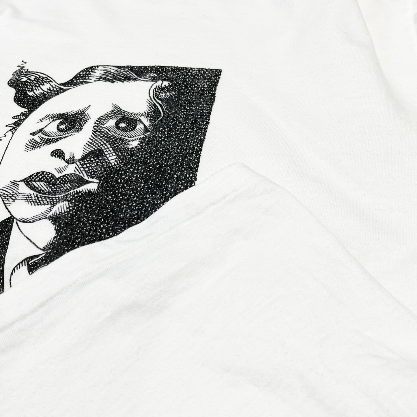 90's Hanes Largely Literary Series "Delmore Schwartz" T Size (L)