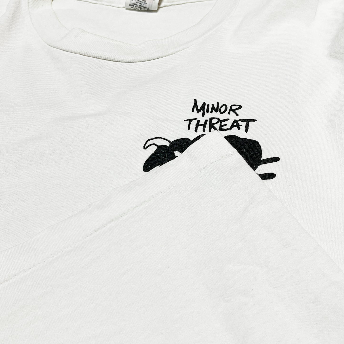 90's anvil MINOR THREAT L/S T Size (XL) レア!
