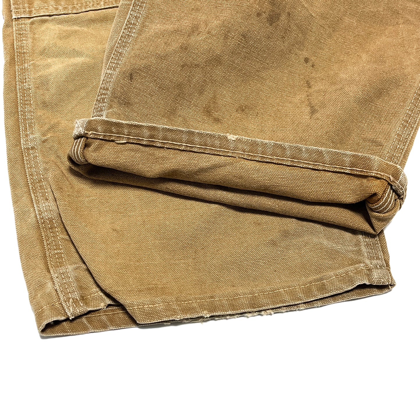 60's〜 Carhartt ダブルニー ダックペインター PT デカCボタン Size (W33.5 L28)位