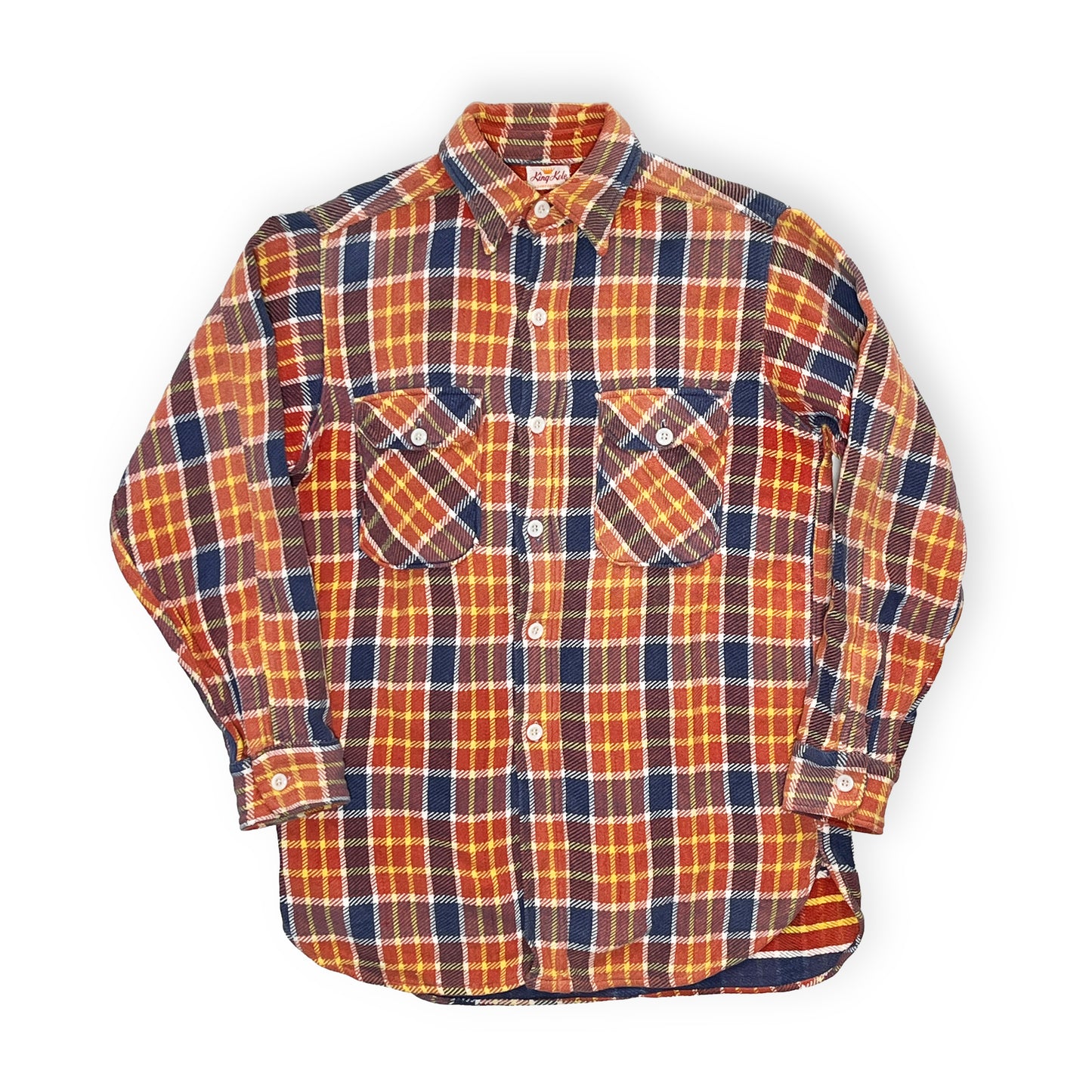 50's King Kole Nel SH 極上配色パターン マチ付き Size (L)位
