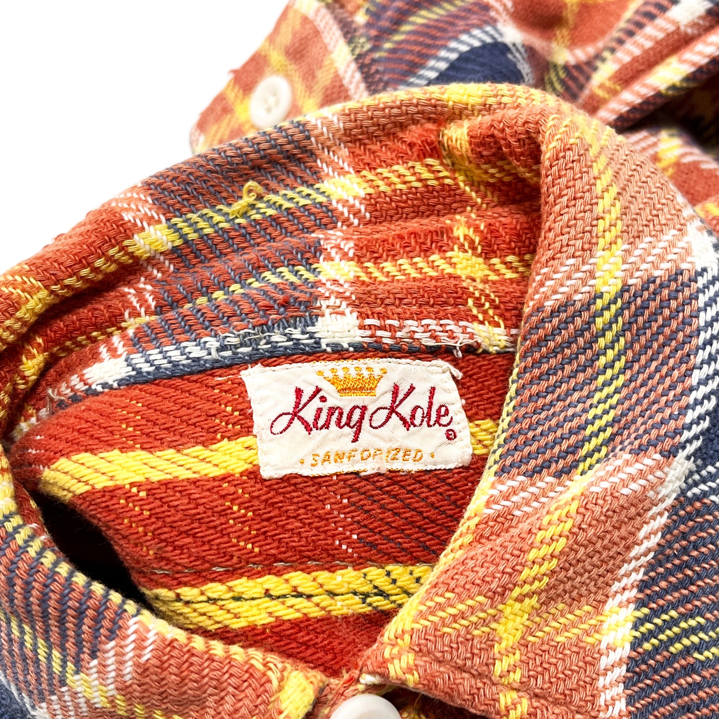 50's King Kole Nel SH 極上配色パターン マチ付き Size (L)位