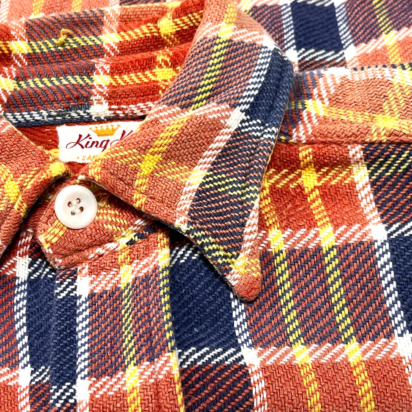 50's King Kole Nel SH 極上配色パターン マチ付き Size (L)位