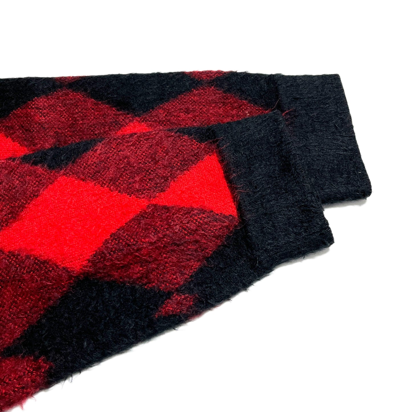 18SS Supreme ACRYLIC Cardigan Argyle Pattern Size (XL)