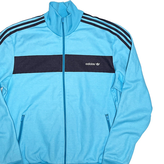80's〜 Adidas Jersy スカイブルーXネイビー Size (USA 2XL)