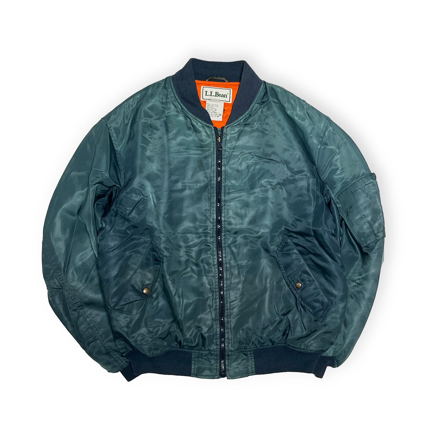 90's L.L.Bean MA-1 Type ネイビー Size (M)