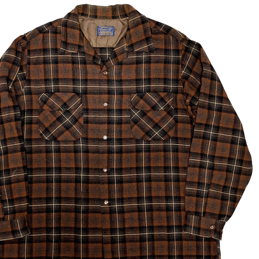 50's Pendolton Wool SH 好配色チェック Size (XL)