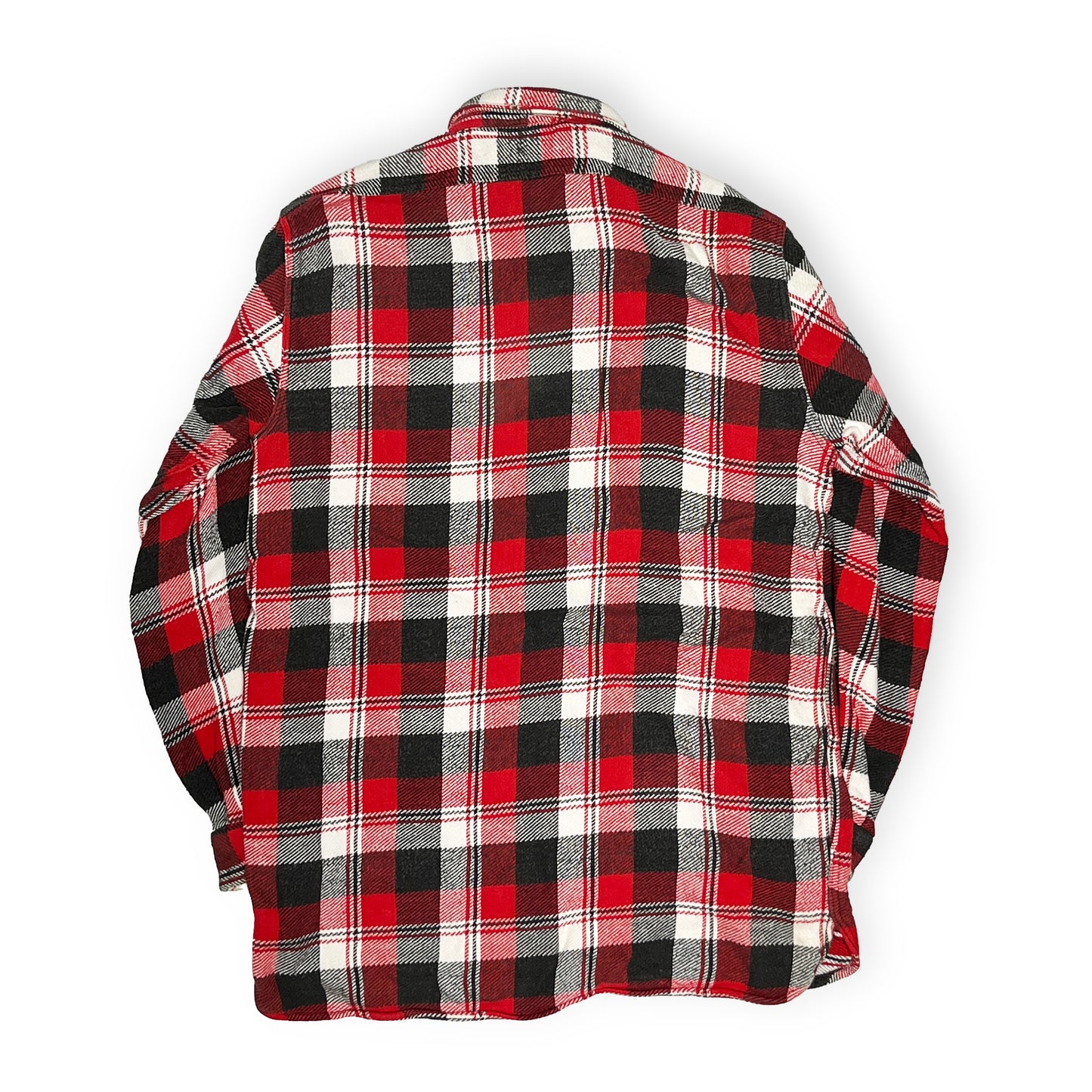 60's BRENT Pile Nel SH マチ付き 好配色チェック Size (L)
