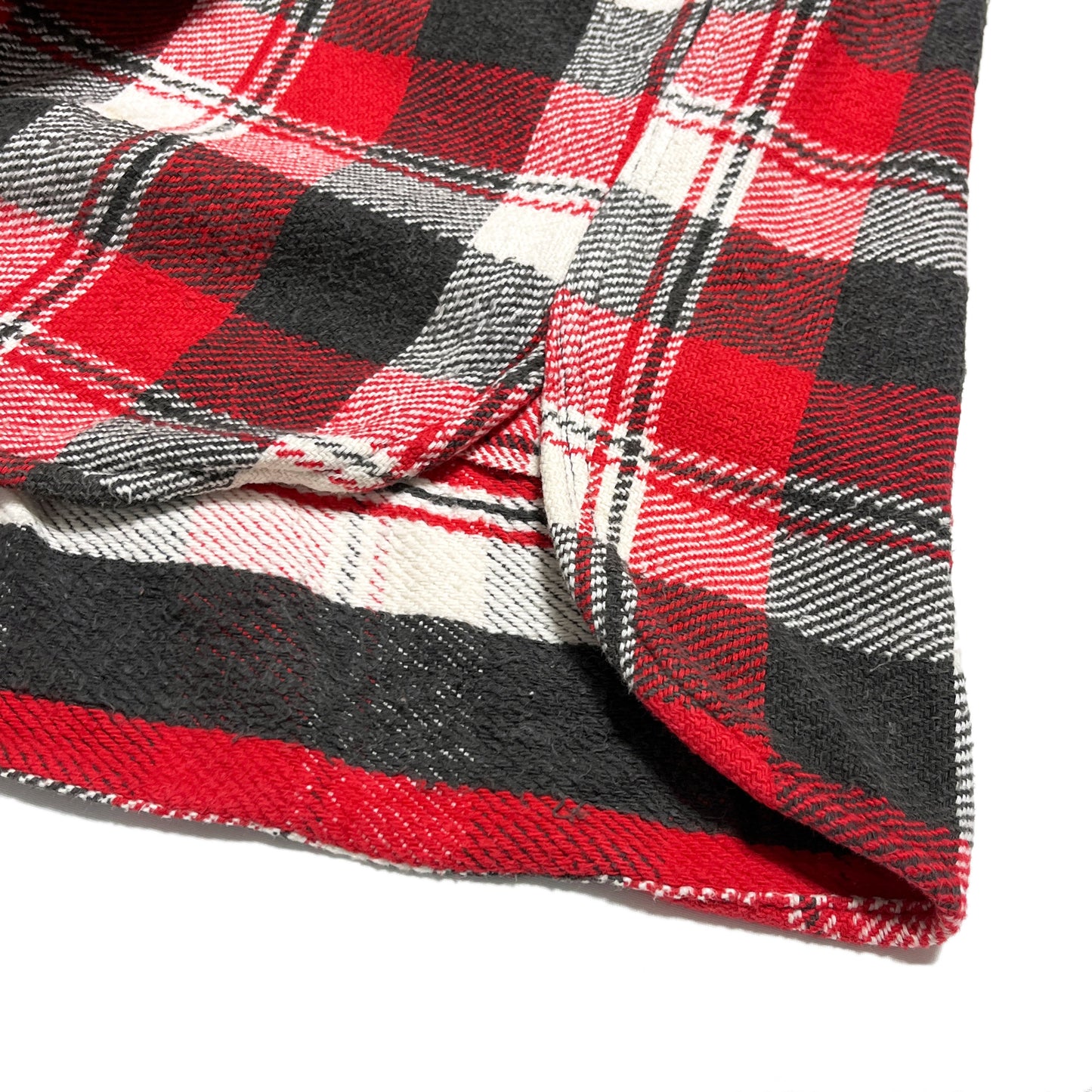 60's BRENT Pile Nel SH マチ付き 好配色チェック Size (L)