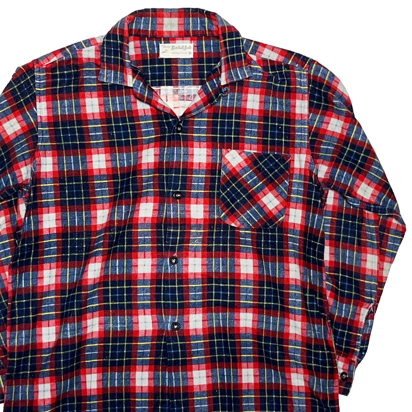 60's〜 Marshall Scott Print Nel SH Size (M)